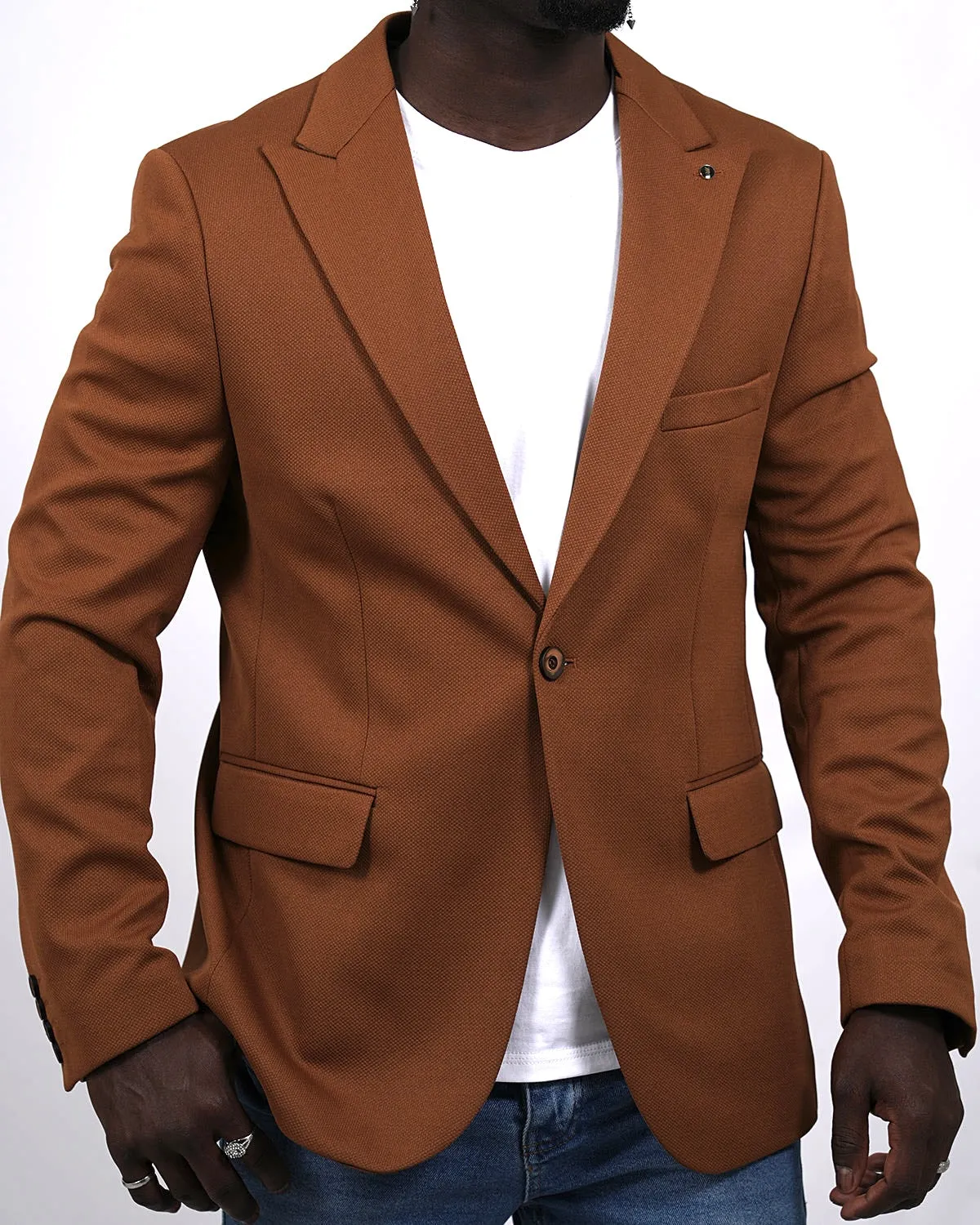 2H #26924 Havan One Button Blazer