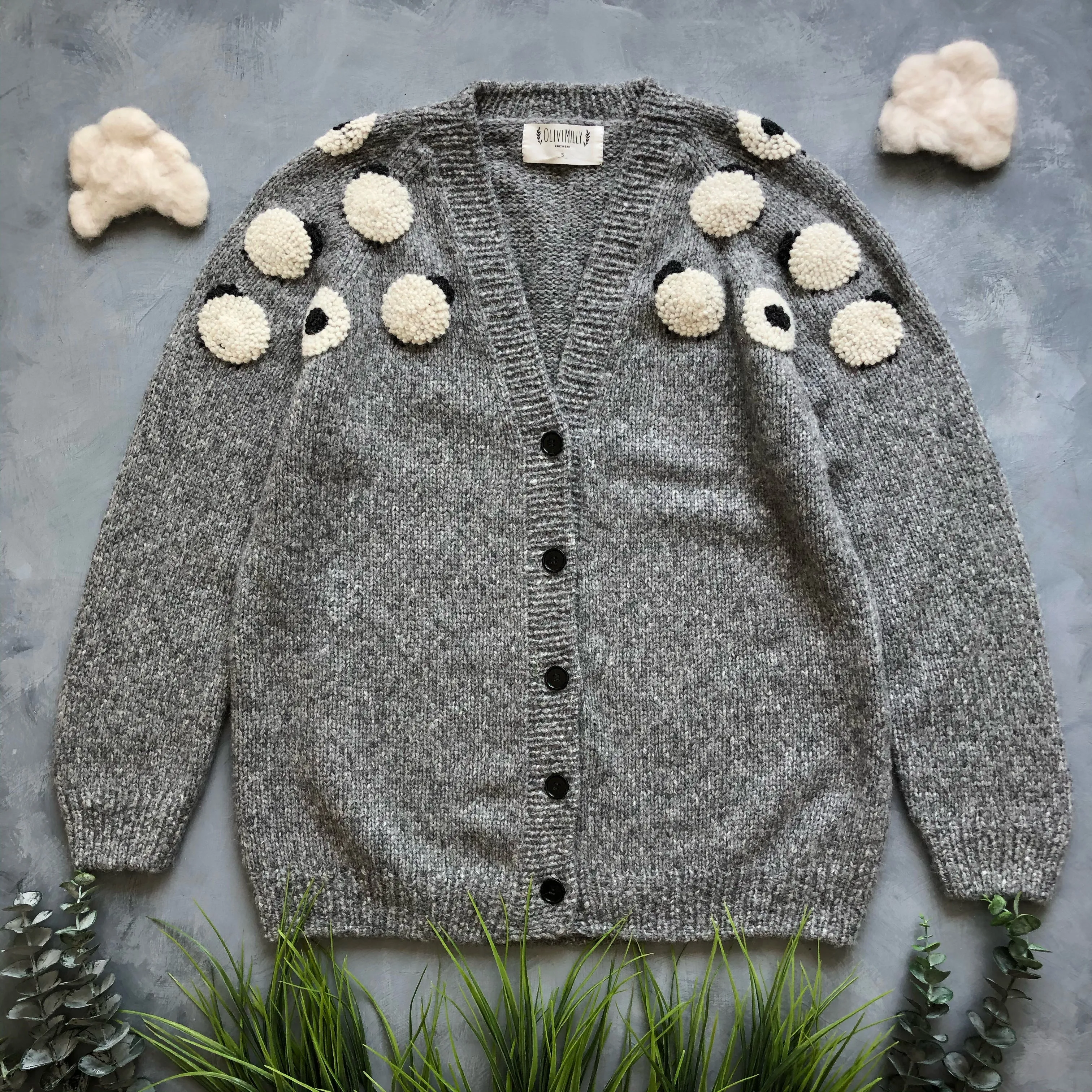 Adult Sheeps cardigan №4
