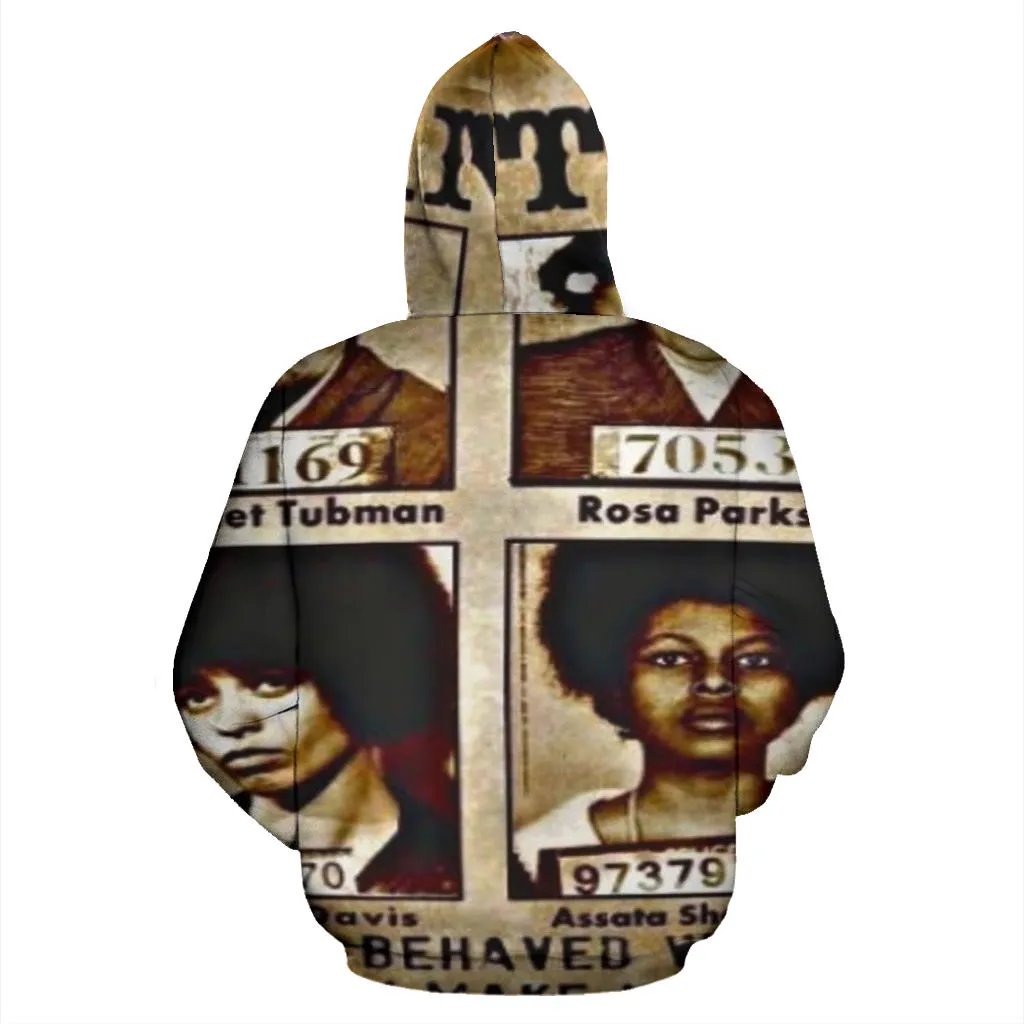African Heros Wanted Hoodie