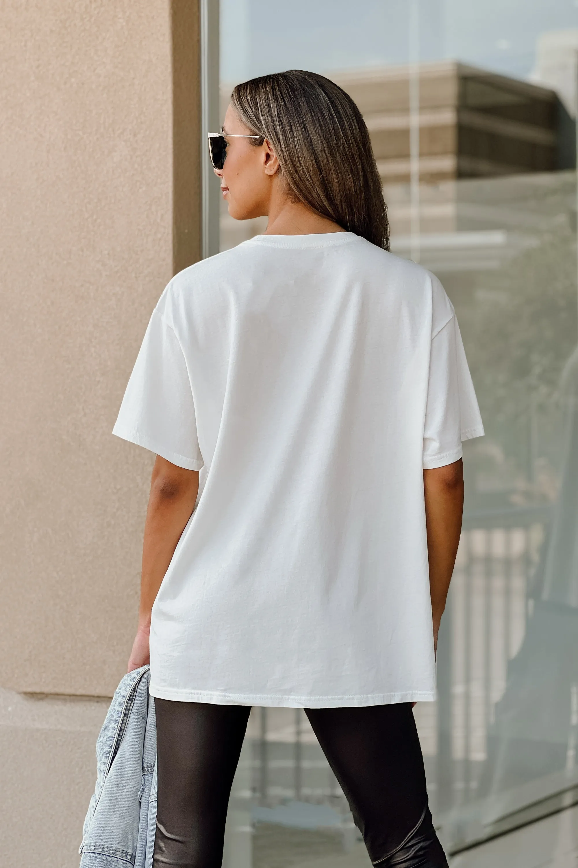 ARKANSAS RAZORBACKS GAMEDAY ERA OVERSIZED CREWNECK TEE