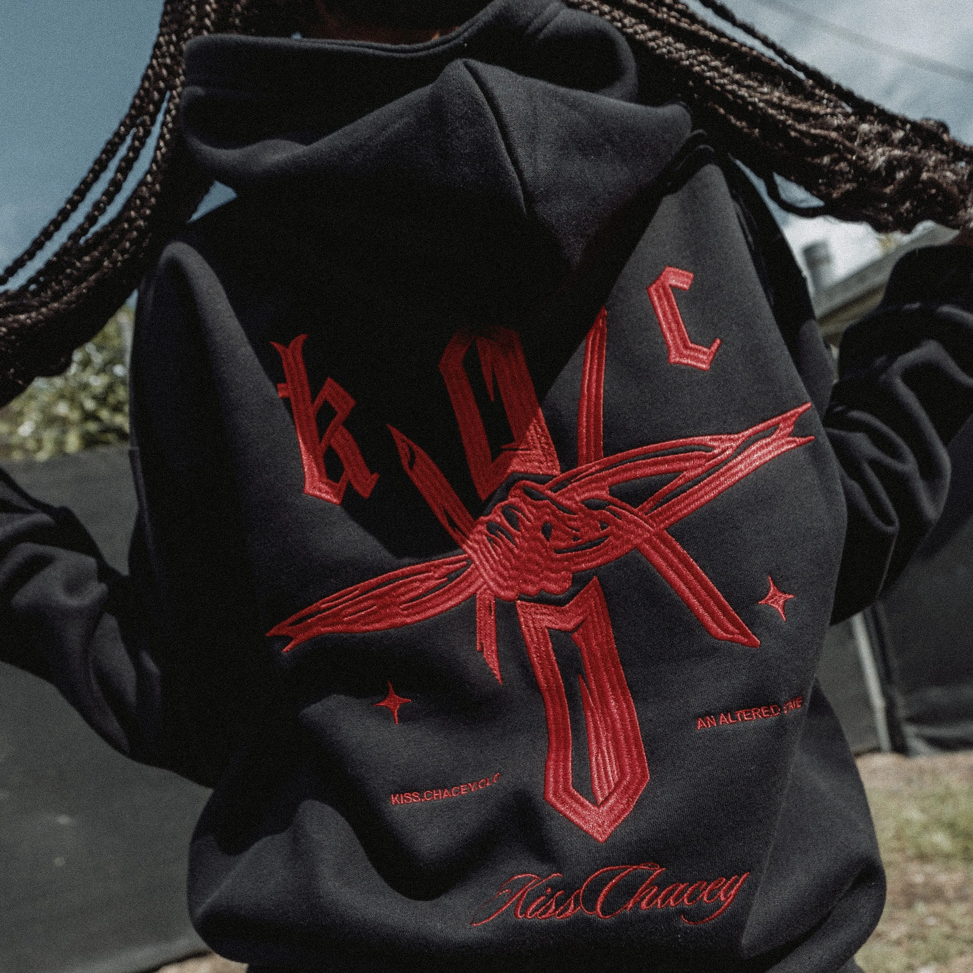 Astral Heavy Relaxed Hoodie Jet Black