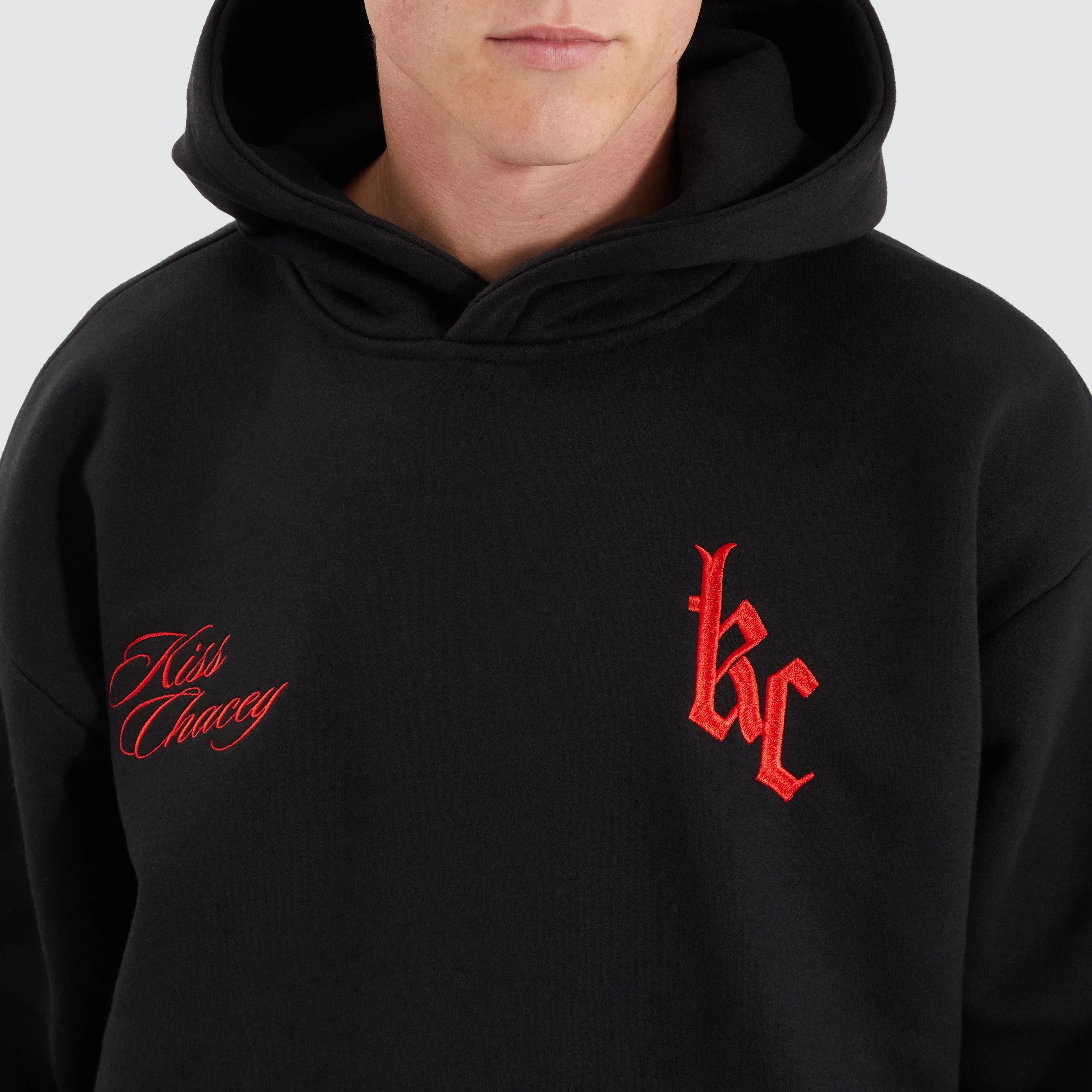 Astral Heavy Relaxed Hoodie Jet Black