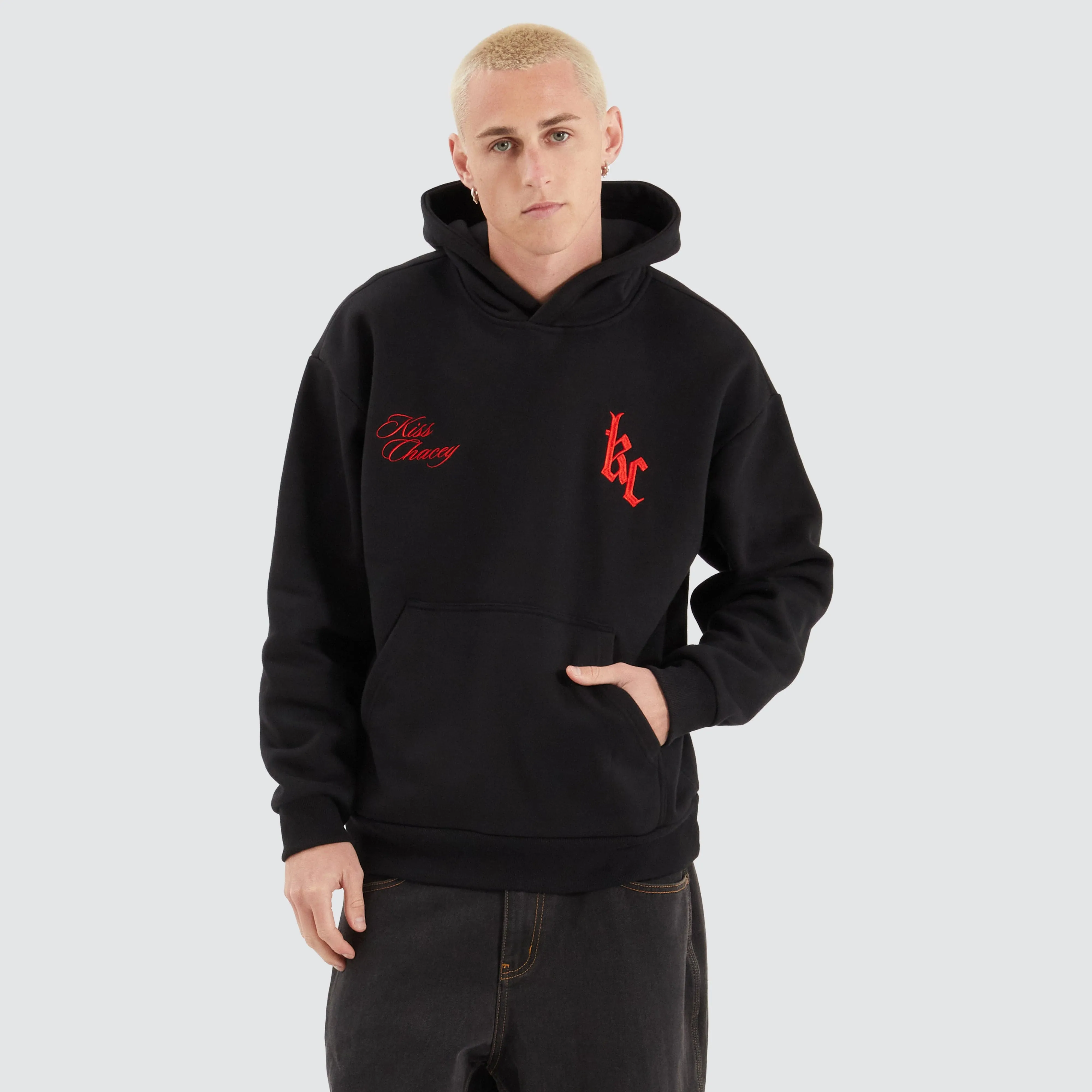 Astral Heavy Relaxed Hoodie Jet Black