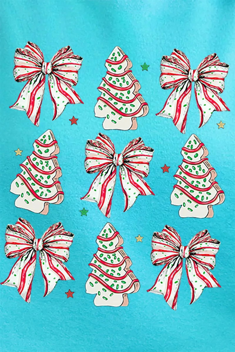 Cakes And Bows Christmas Unisex NuBlend Crew Sweatshirt