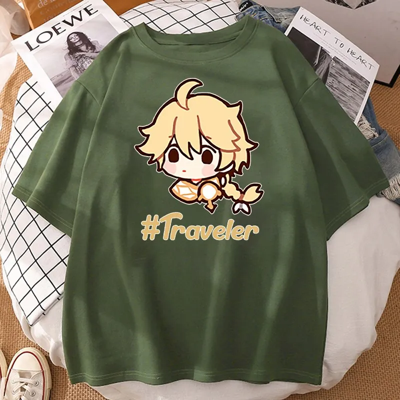 Character Tees Set-2 Genshin Impact (Variants Available)