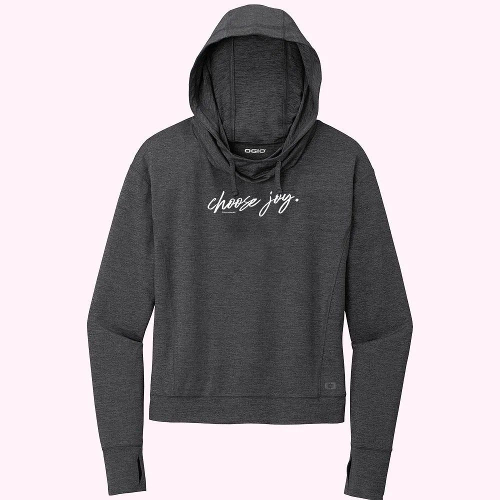 Choose Joy Ladies Athletic Hoodies