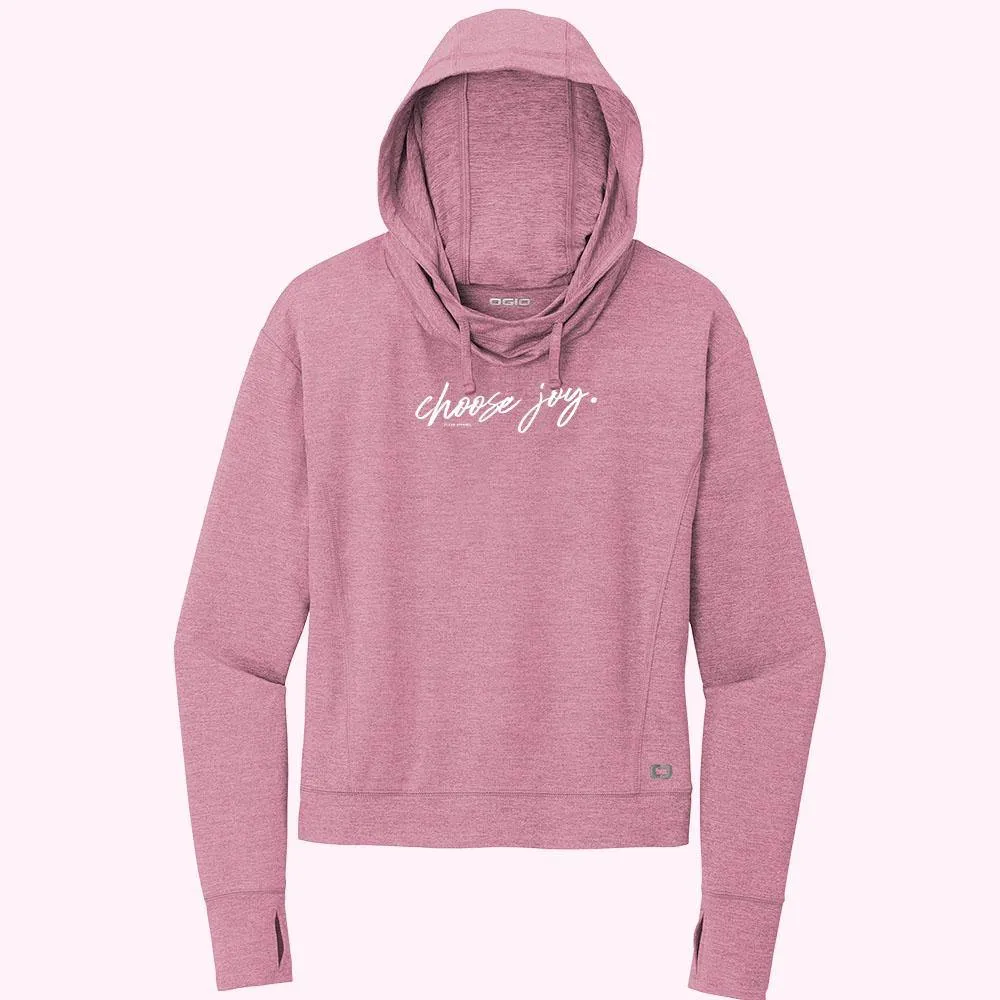 Choose Joy Ladies Athletic Hoodies