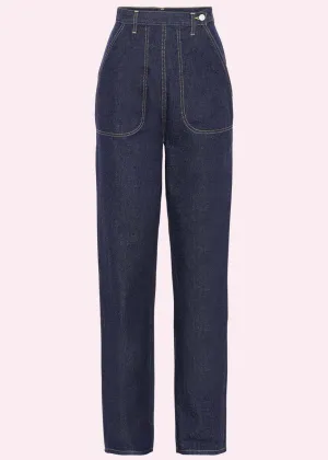 Classic Lite jeans i mørkeblå