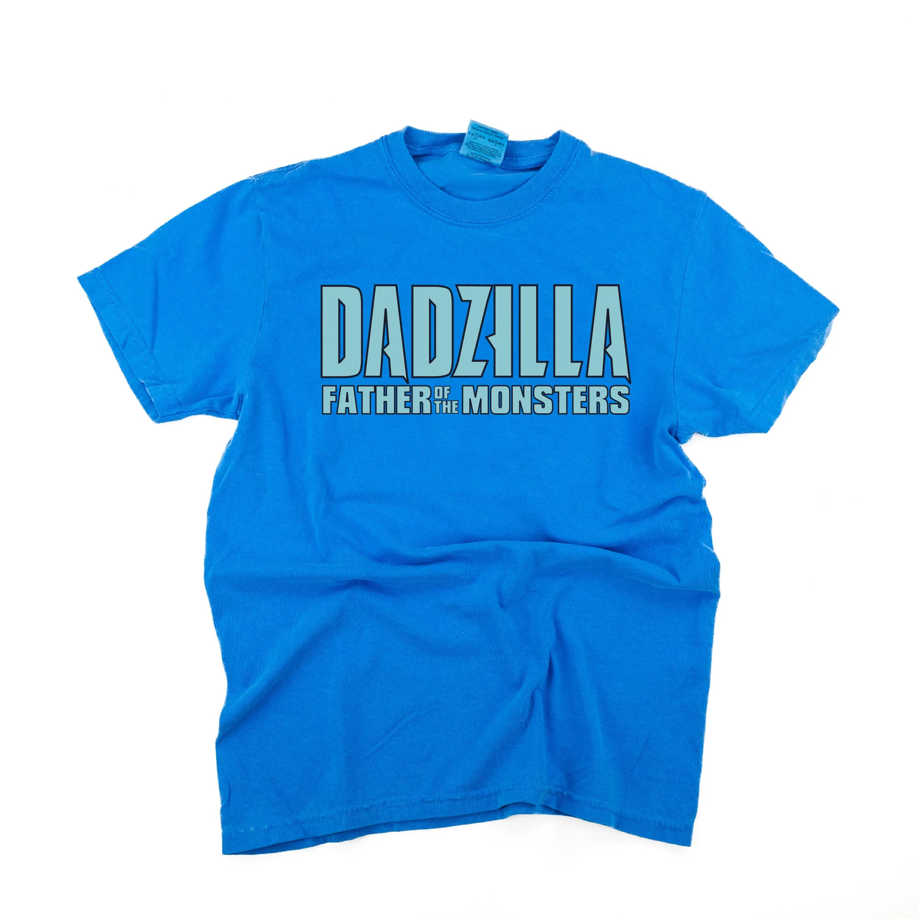 Dadzilla - Father of the Monster(s) - SHORT SLEEVE COMFORT COLORS TEE