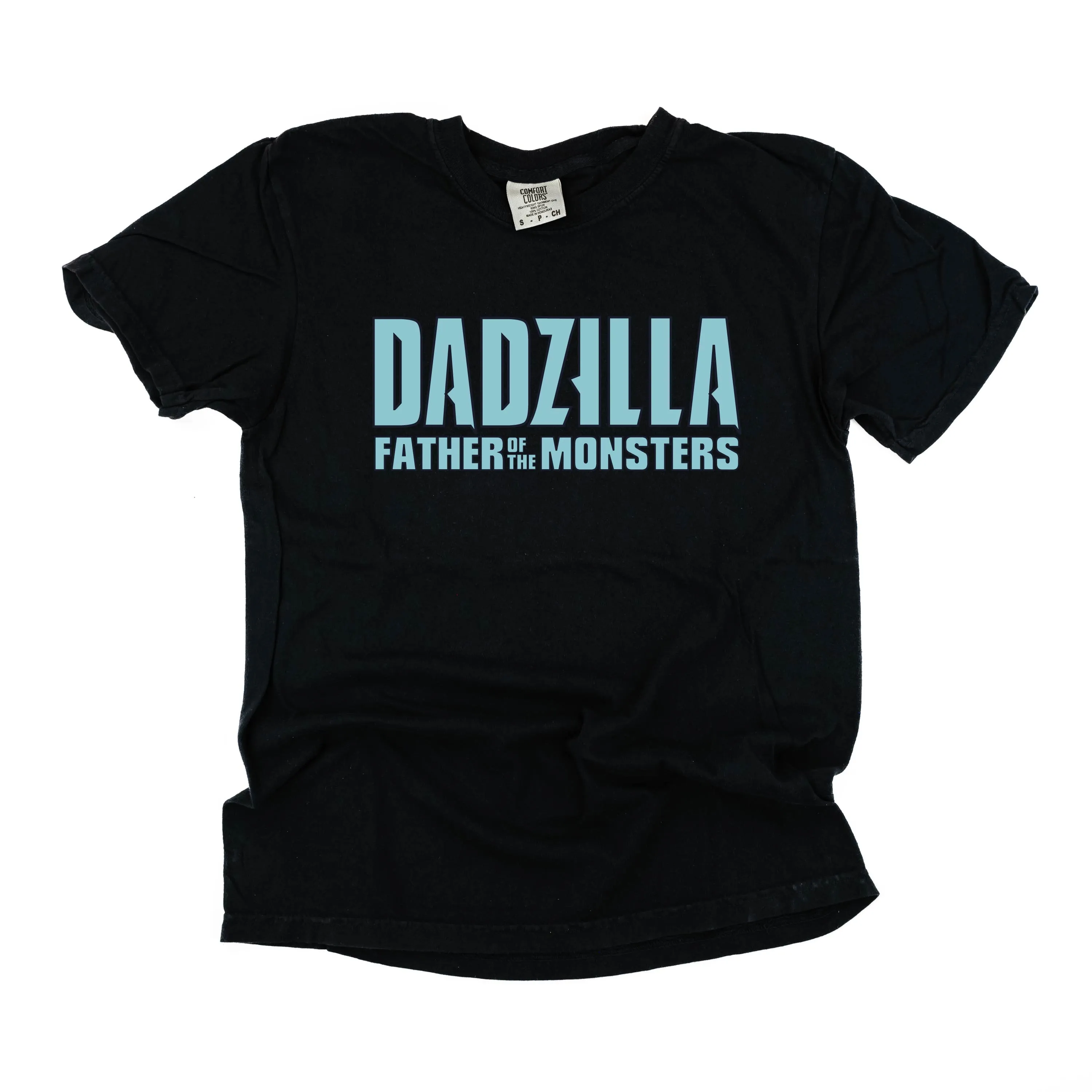 Dadzilla - Father of the Monster(s) - SHORT SLEEVE COMFORT COLORS TEE