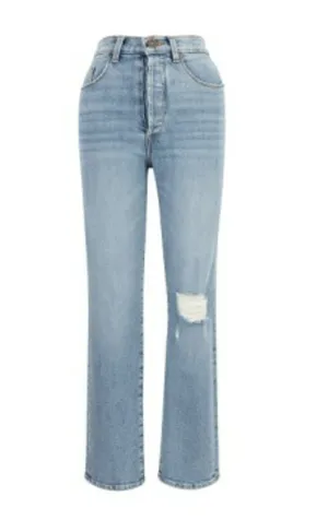 Dean High Rise Straight Leg Jean