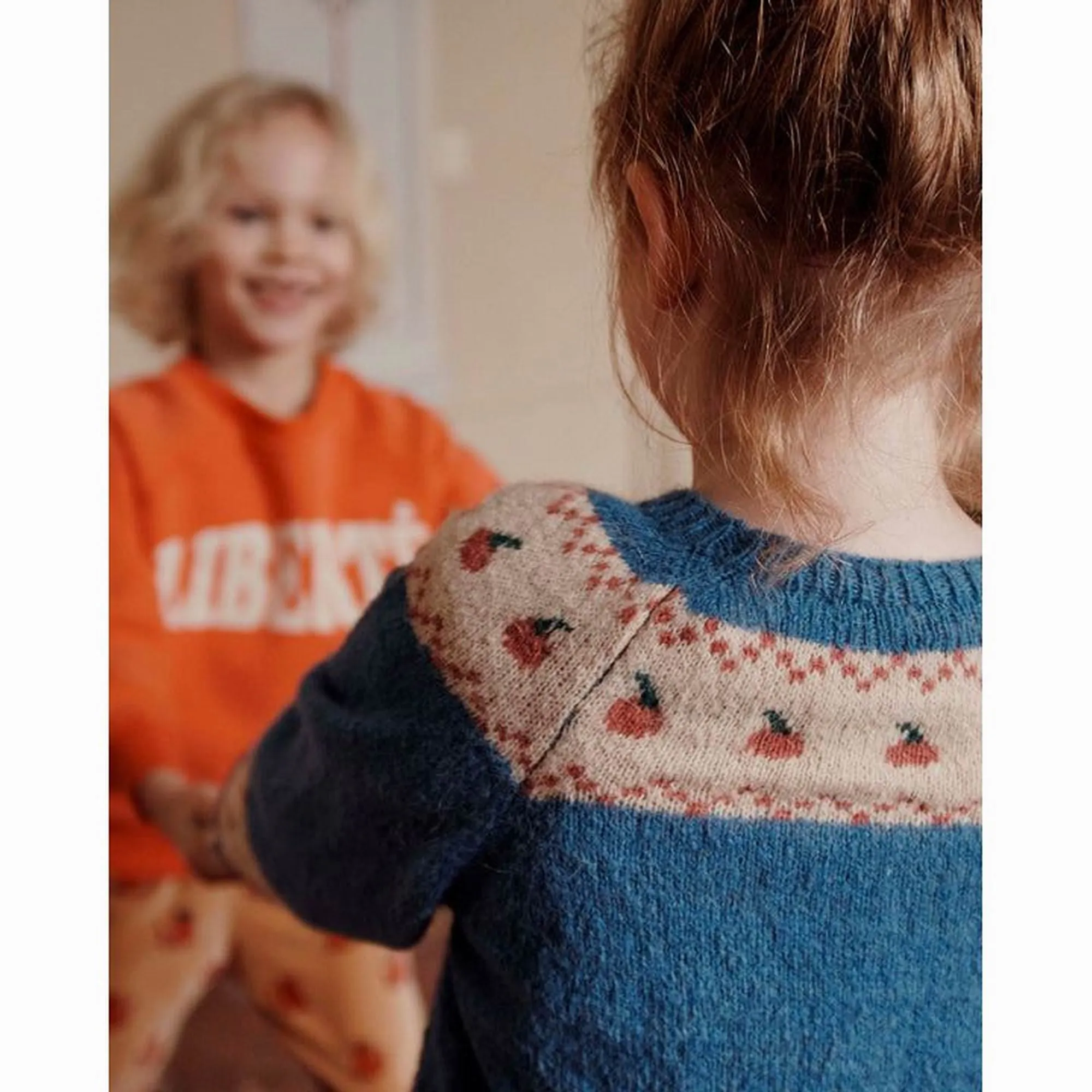 Emile et Ida Apple Cardigan – Bleu