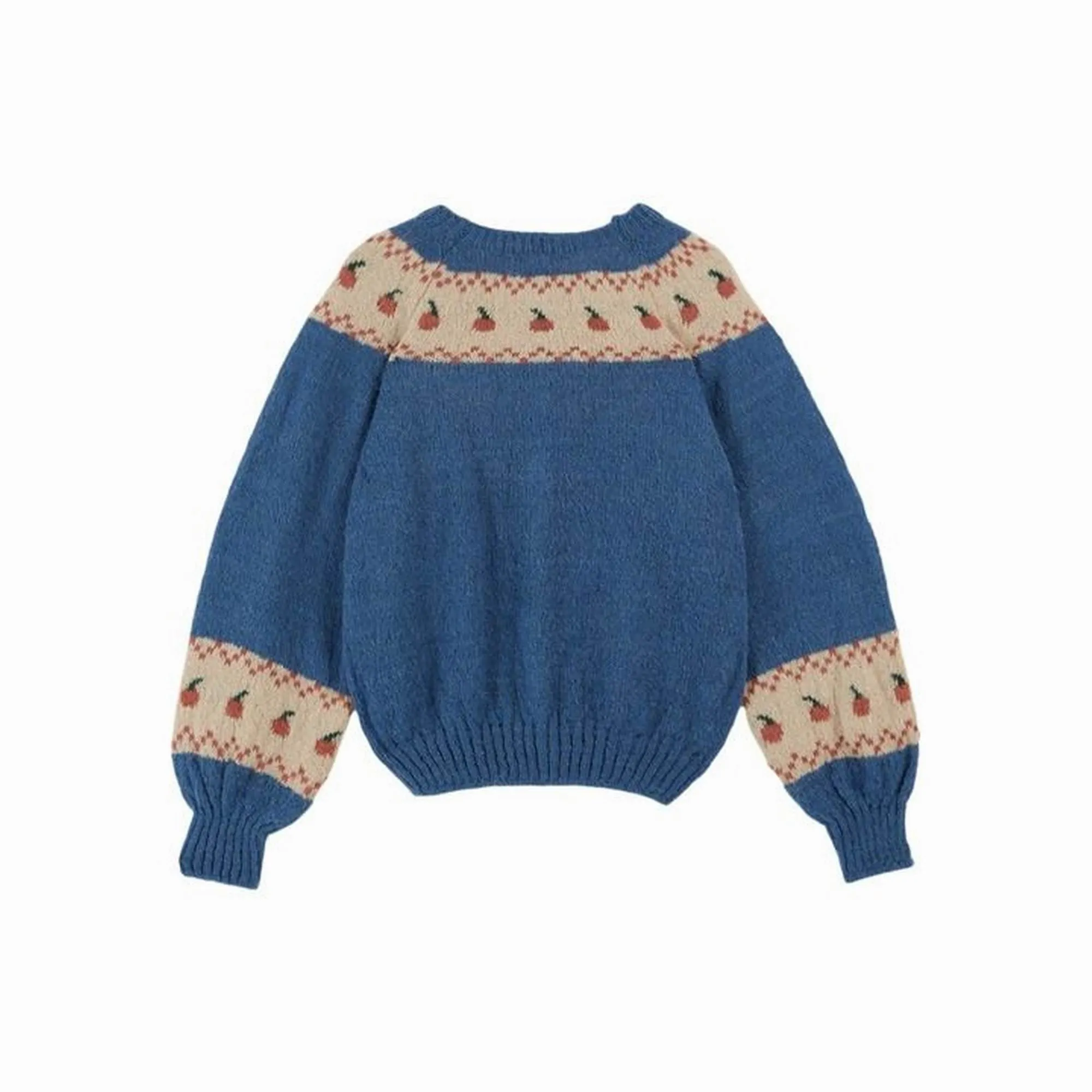 Emile et Ida Apple Cardigan – Bleu