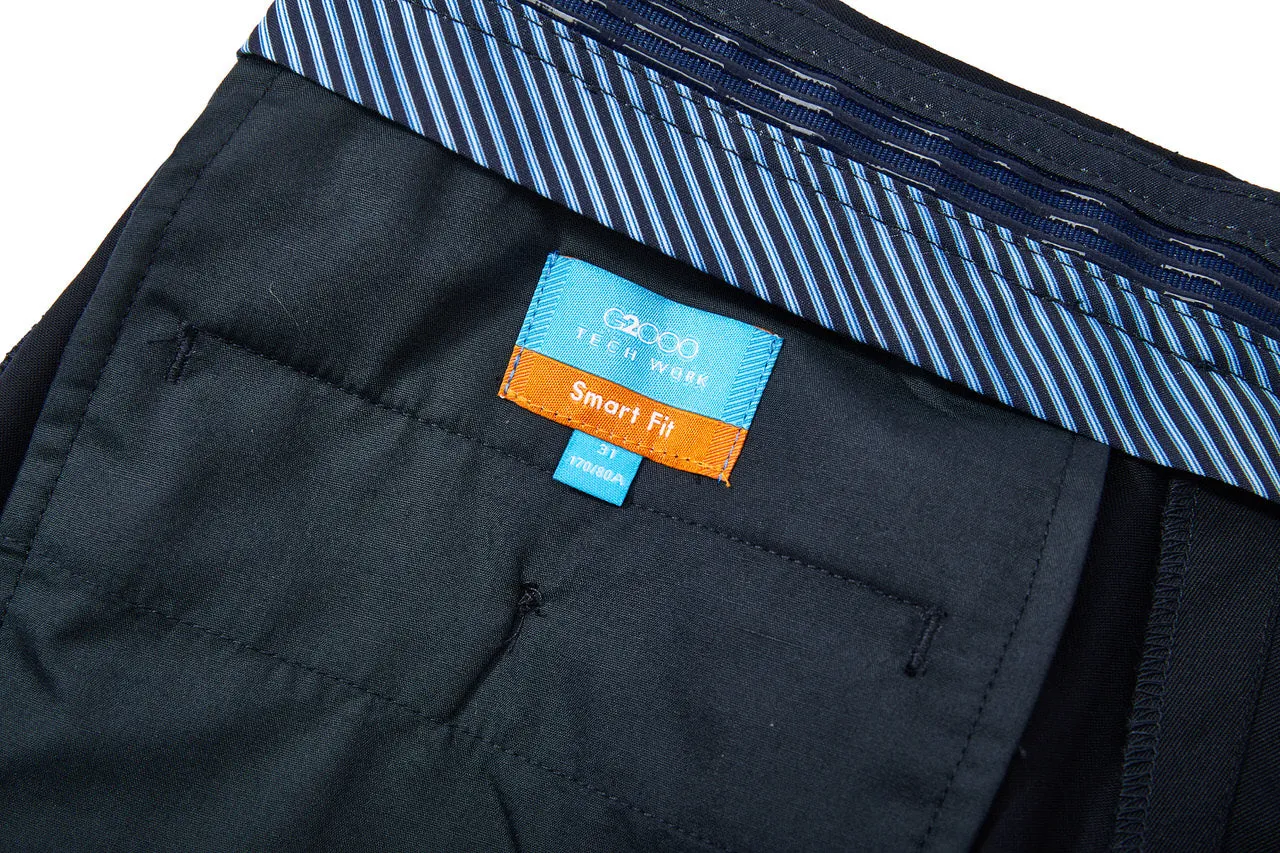 Essential Everyday Formal Pants in Elastic Smart Fit
