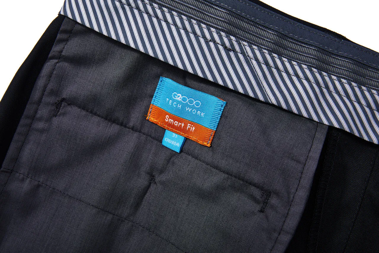 Essential Everyday Formal Pants in Elastic Smart Fit