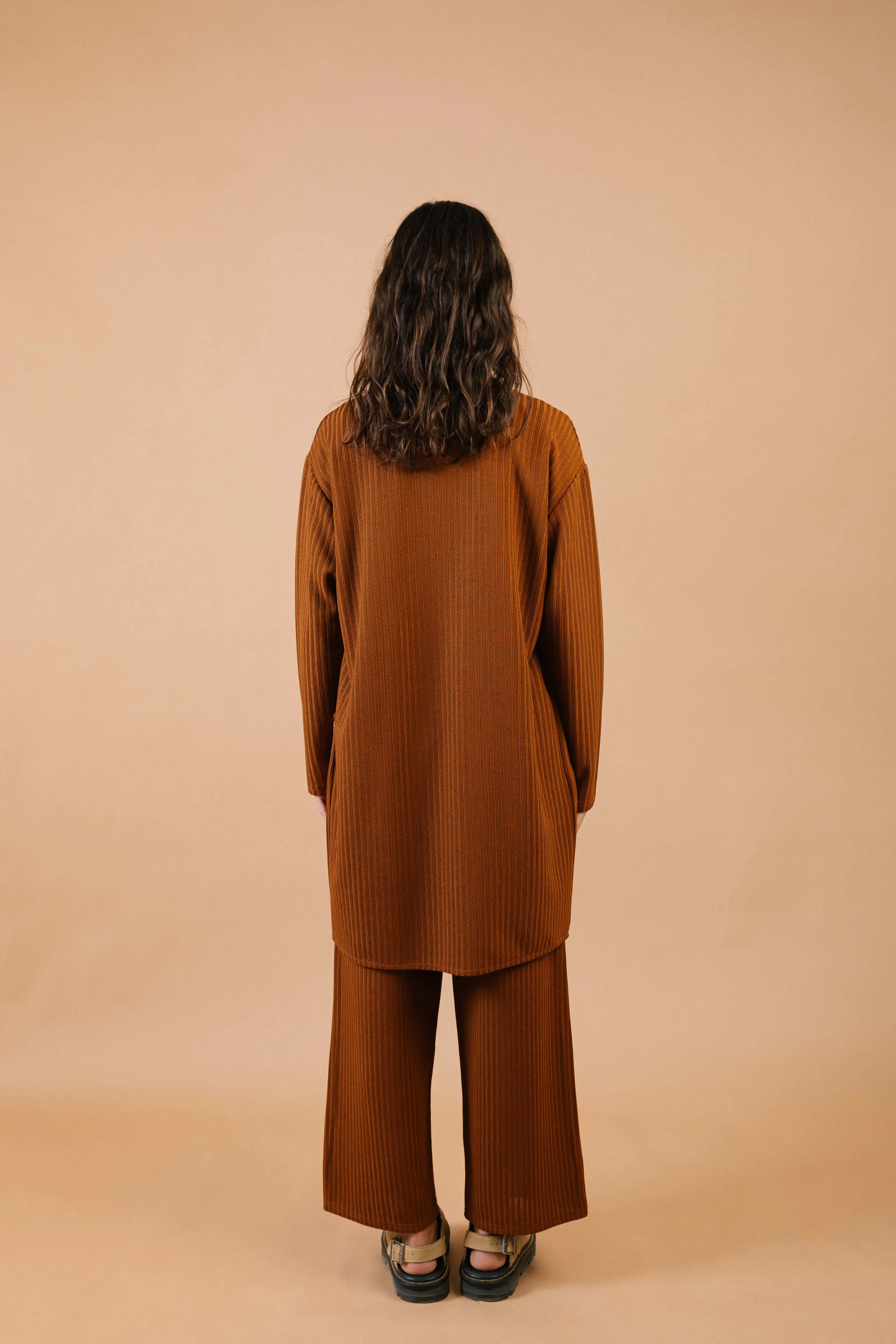 Forever Comfort Cardigan Brown