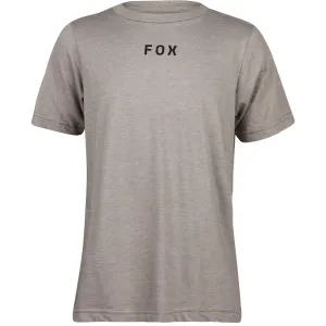 Fox Racing Youth Flora SS T-Shirt Heather Graphite Grey