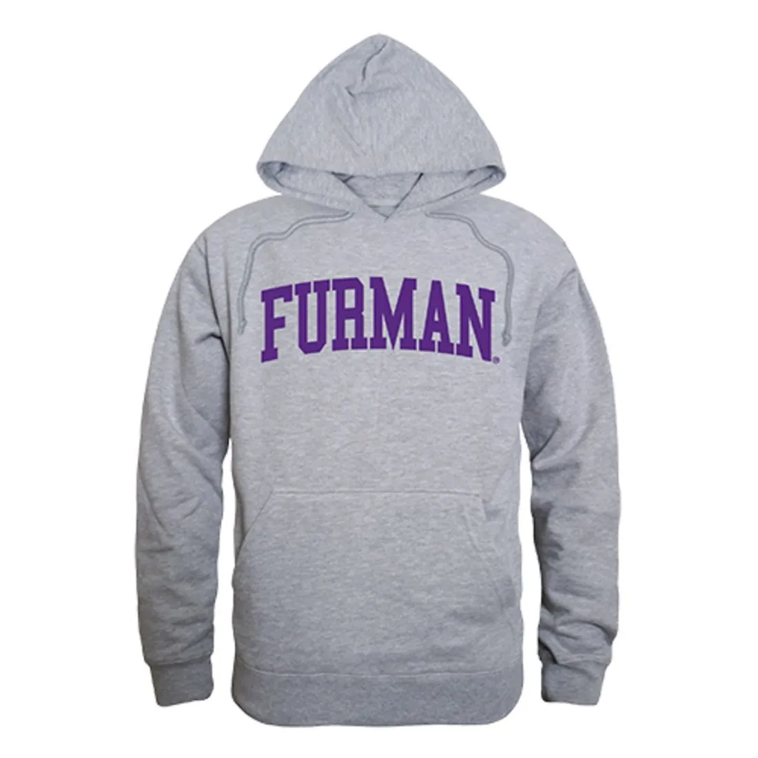 Furman University Paladins Game Day Hoodie Sweatshirt Heather Grey