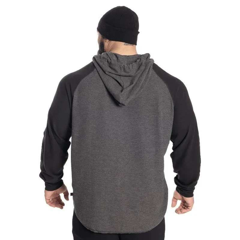 GASP L-S Thermal Hoodie - Graphite Melange