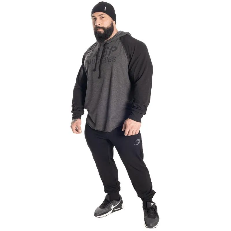 GASP L-S Thermal Hoodie - Graphite Melange