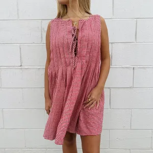 Gidget Ginham Swing Dress