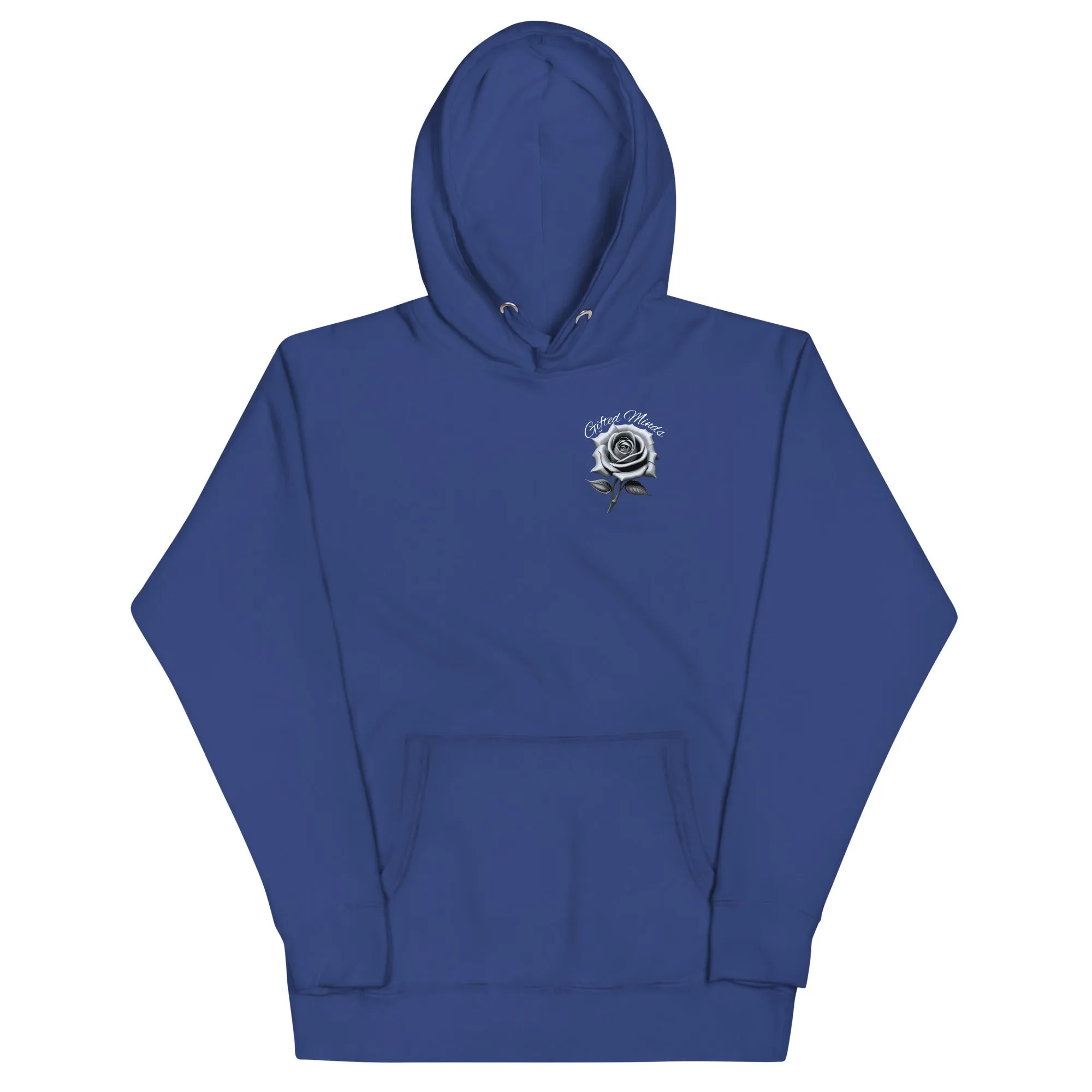 Grey Rose Hoodie