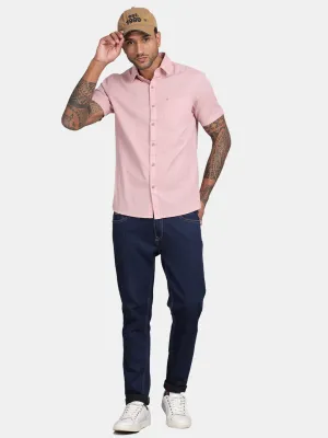 HALF SLEEVE COTTON LINEN SHIRT
