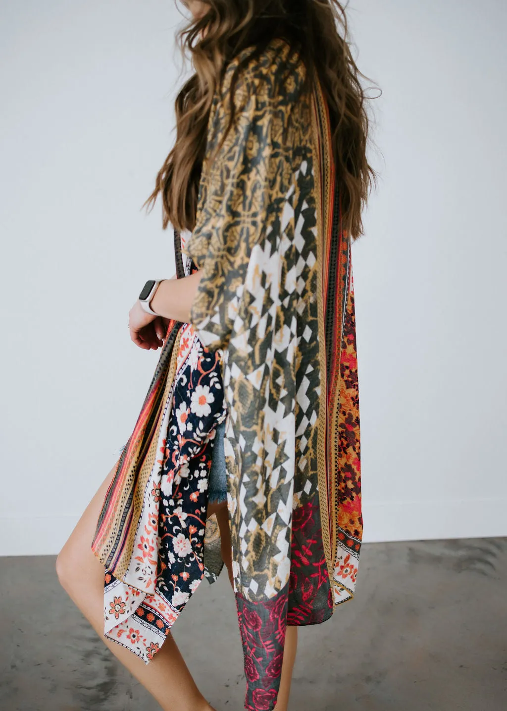 Hermosa Floral Kimono