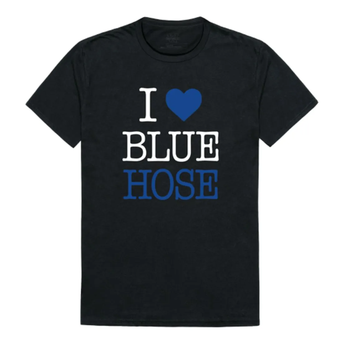 I Love Presbyterian College Blue Hose T-Shirt Tee
