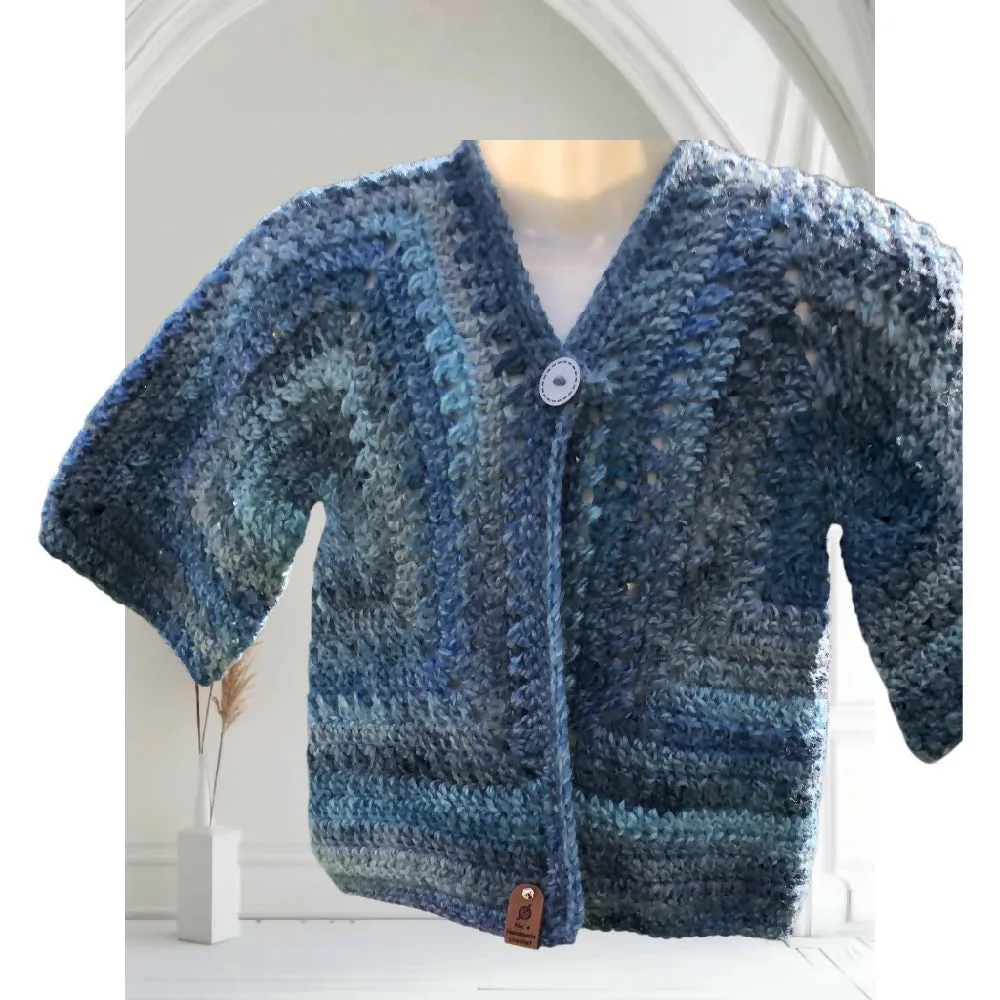 Kids Crochet Hexi Cardigans