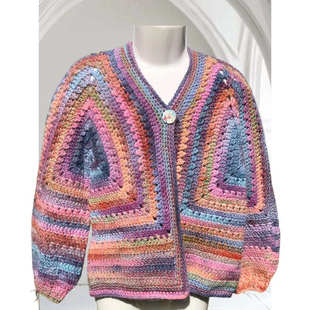 Kids Crochet Hexi Cardigans