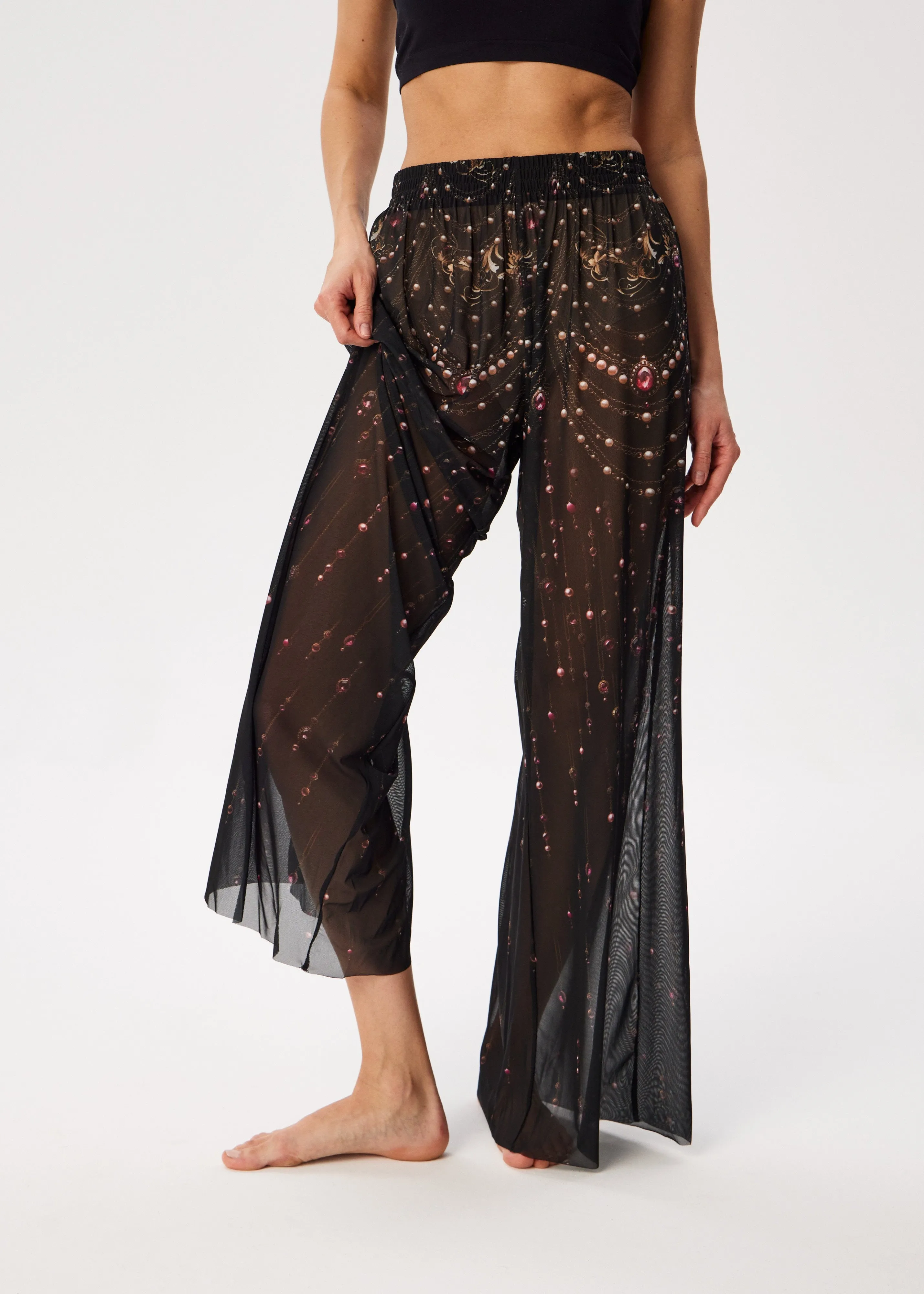 Le Bijou Tattoo Palazzo Pants  Style, Comfort, and Sun Protection
