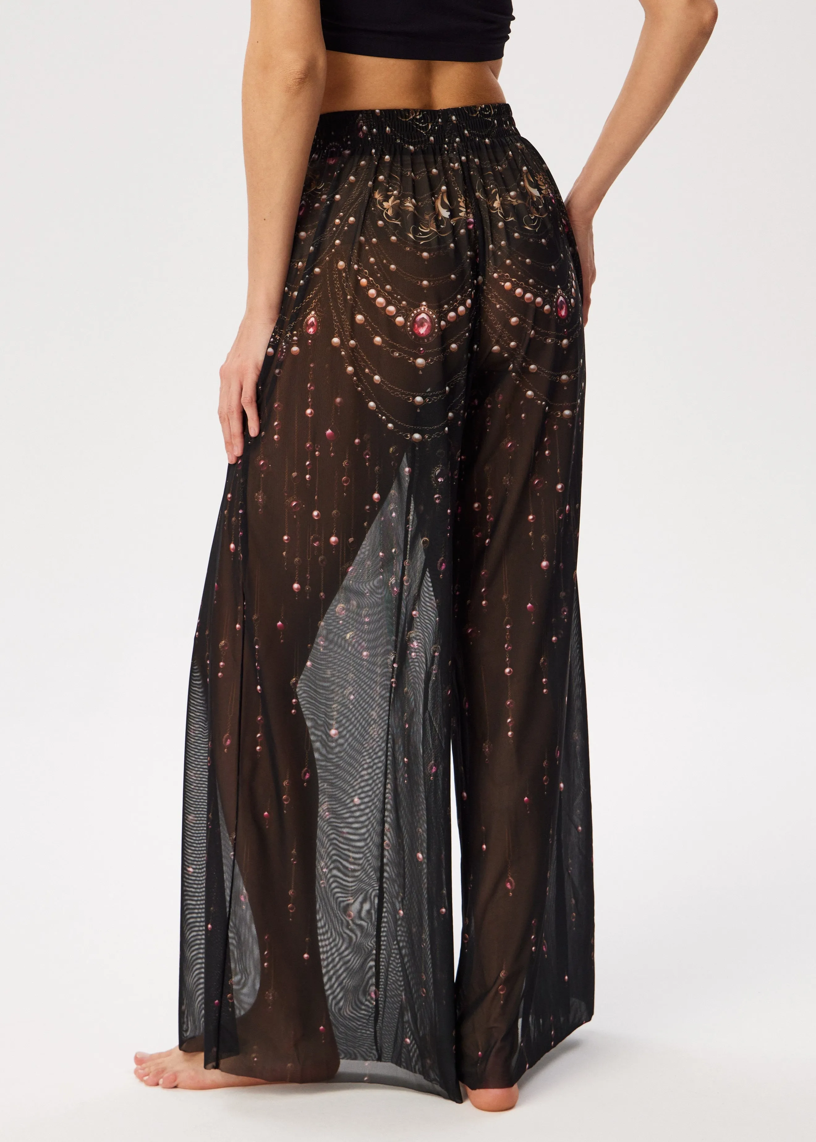 Le Bijou Tattoo Palazzo Pants  Style, Comfort, and Sun Protection