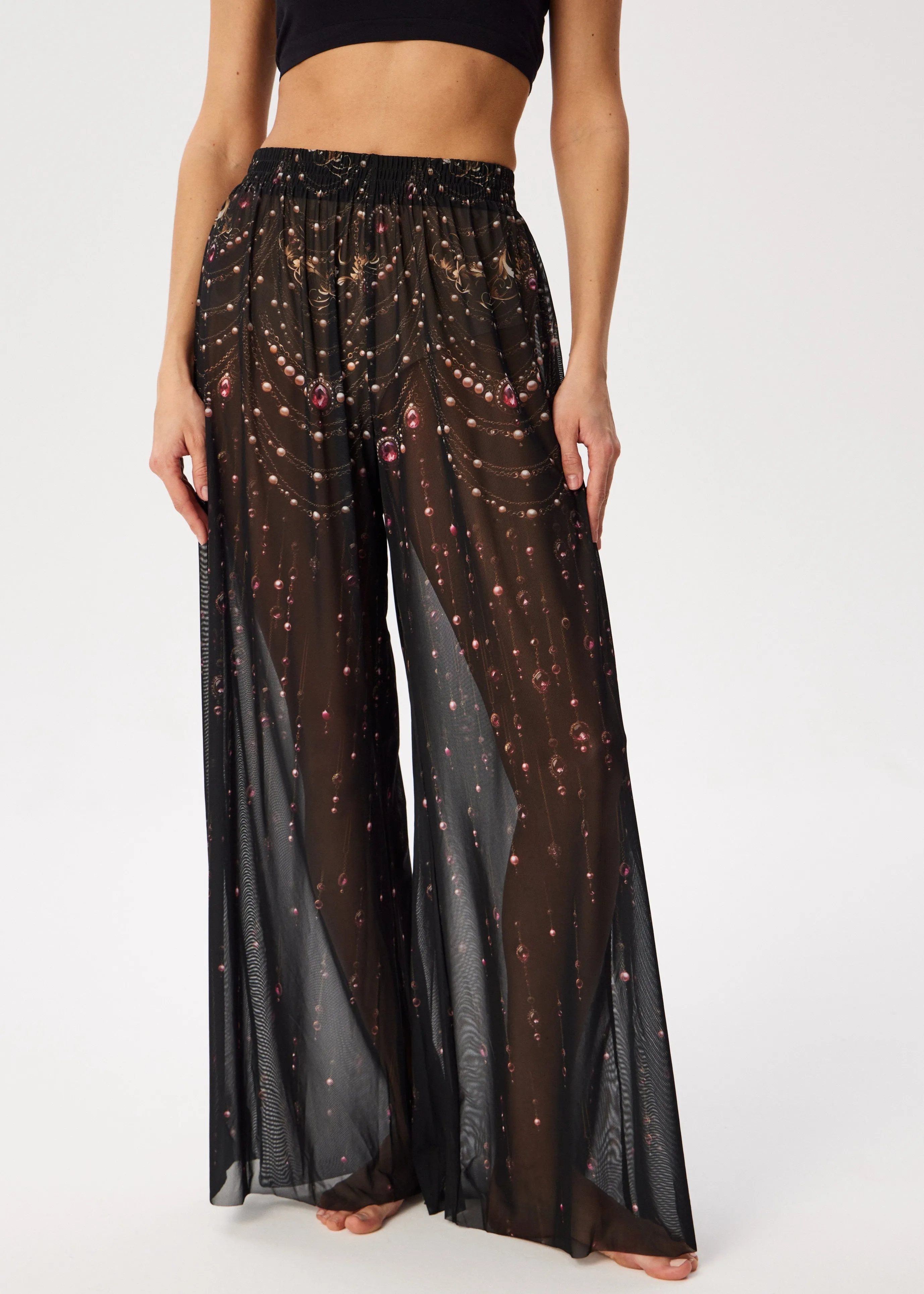 Le Bijou Tattoo Palazzo Pants  Style, Comfort, and Sun Protection