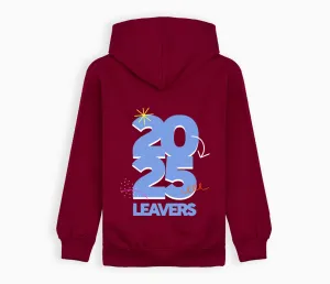 Leavers Hoodie 2025 - Burgundy