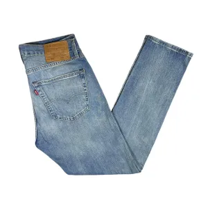 LEVI'S 512 Classic Blue Denim Slim Tapered Jeans