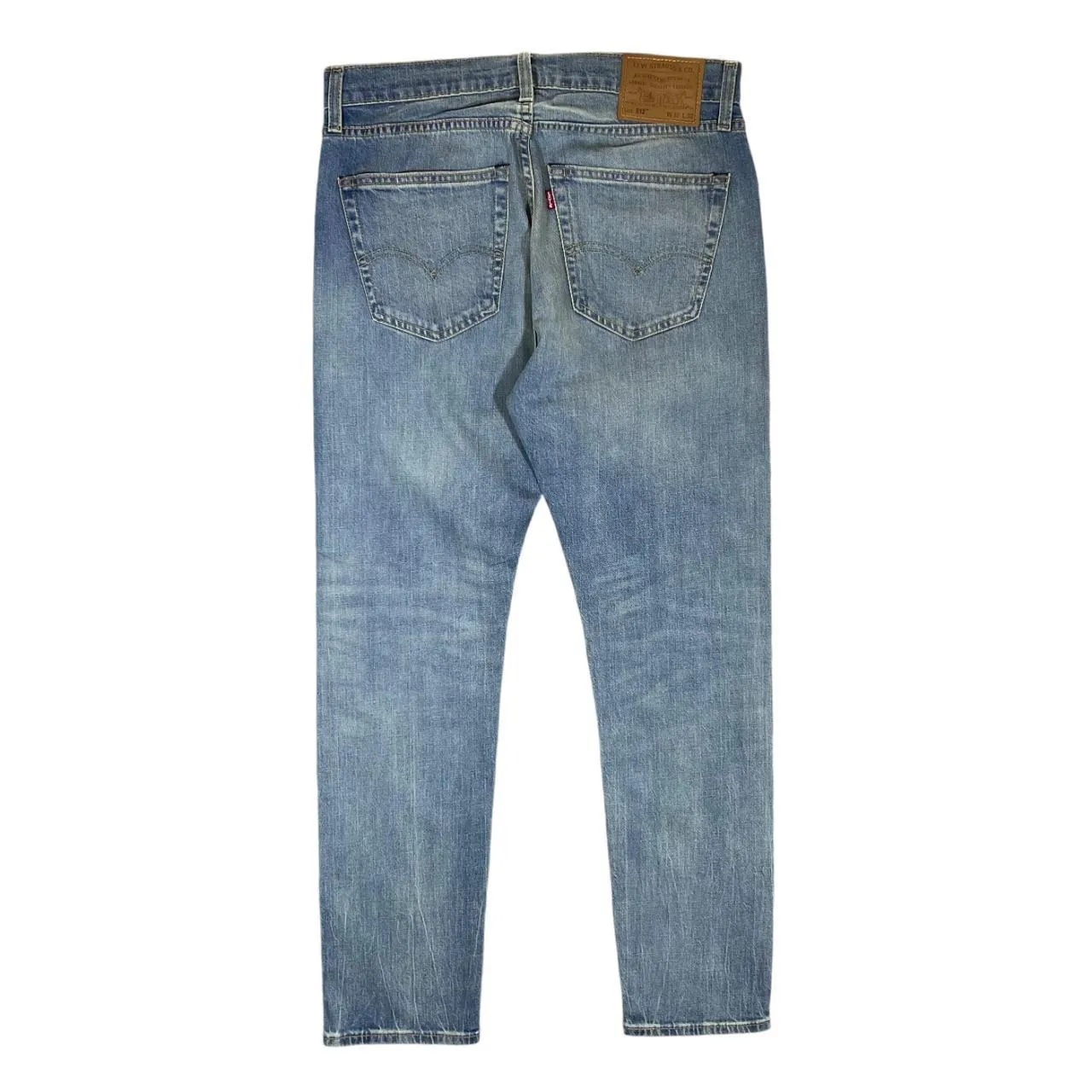 LEVI'S 512 Classic Blue Denim Slim Tapered Jeans