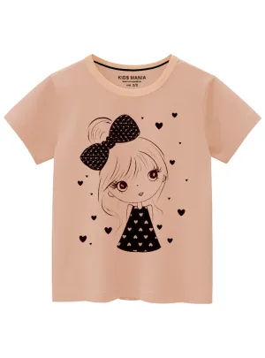 Lovely Girls Cotton T-Shirts