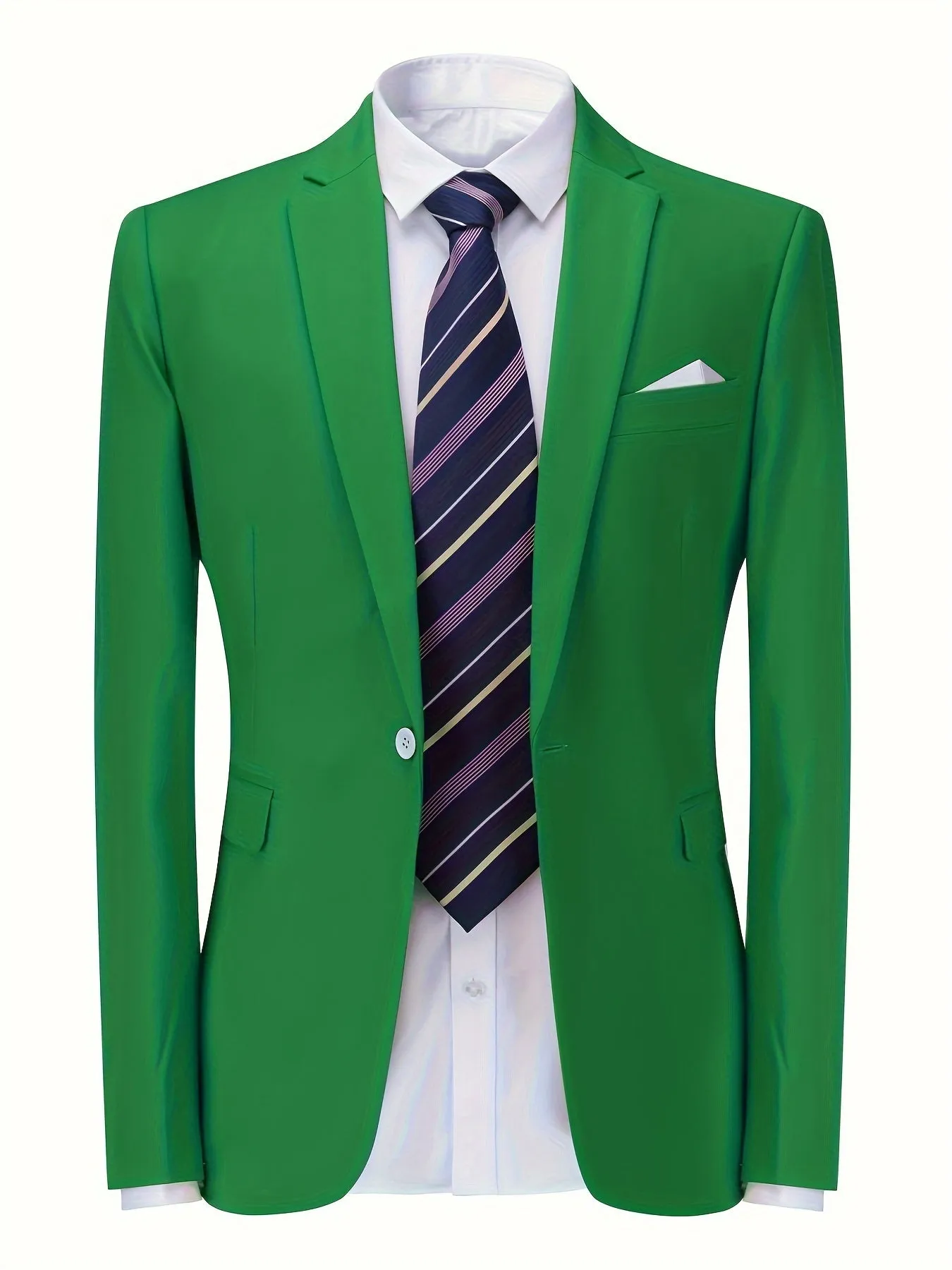 Men's High resistance to breakage Lapel Collar Suit Coat