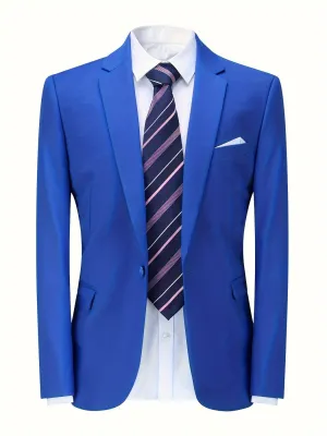 Men's High resistance to breakage Lapel Collar Suit Coat