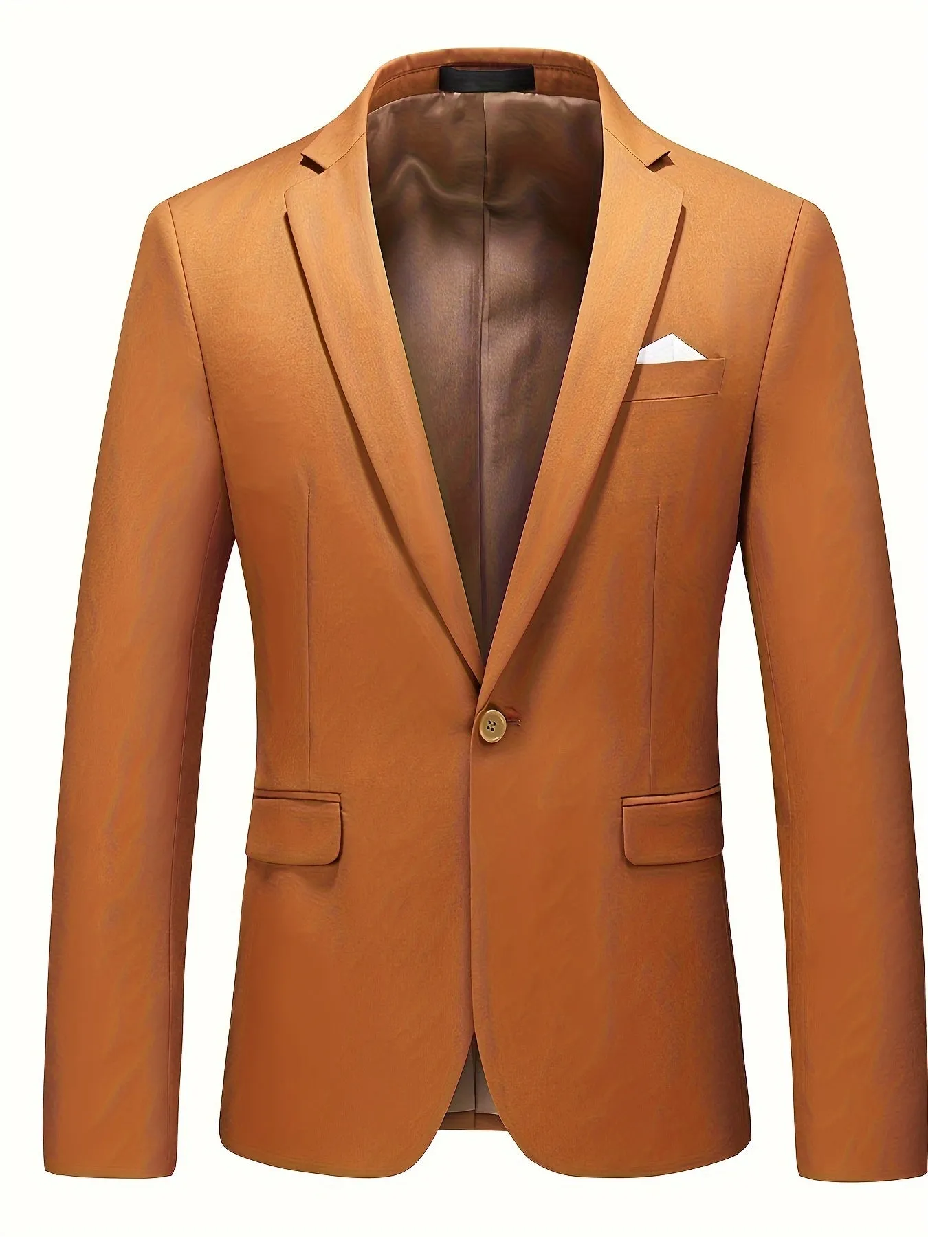 Men's High resistance to breakage Lapel Collar Suit Coat