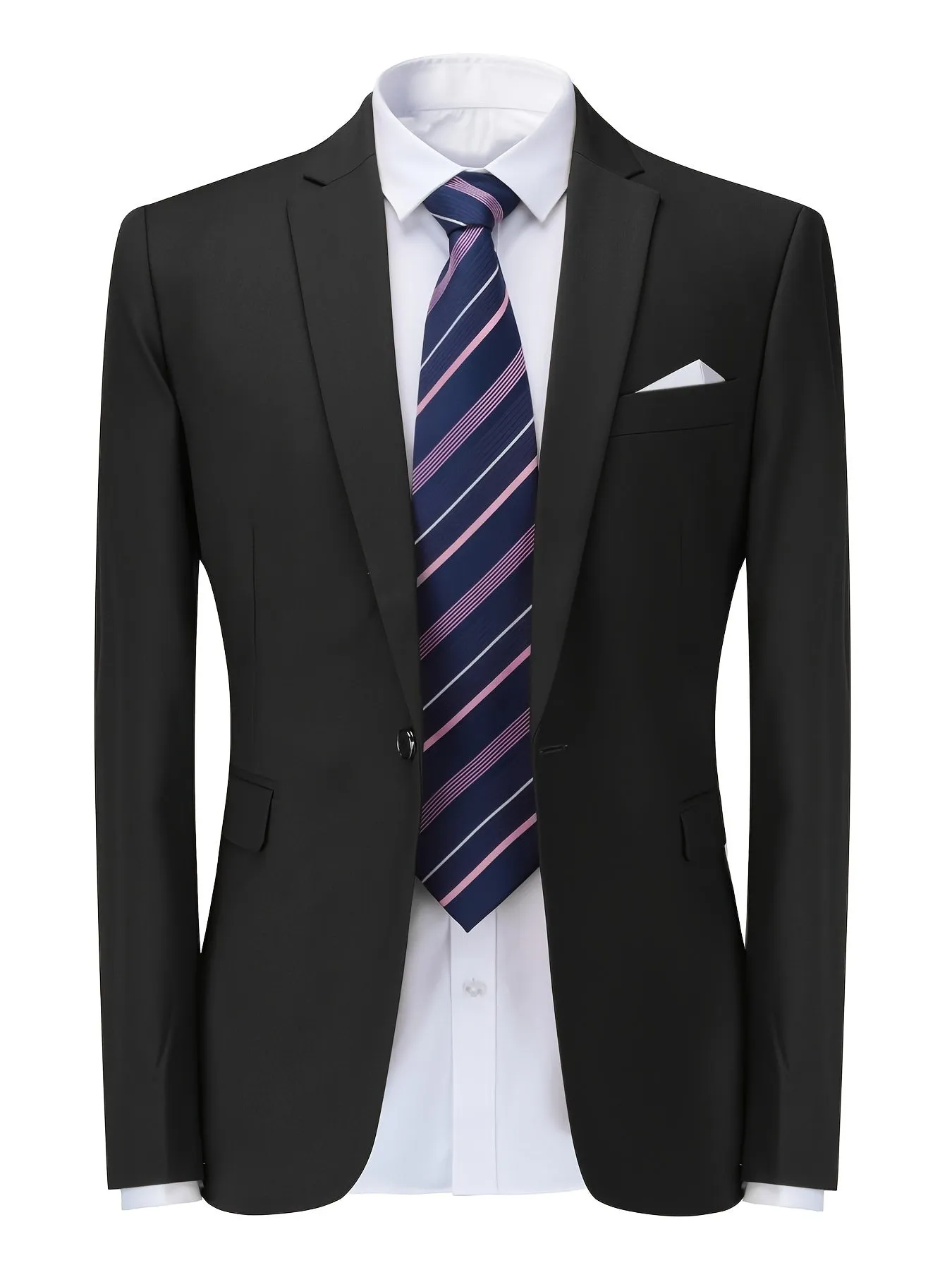 Men's High resistance to breakage Lapel Collar Suit Coat