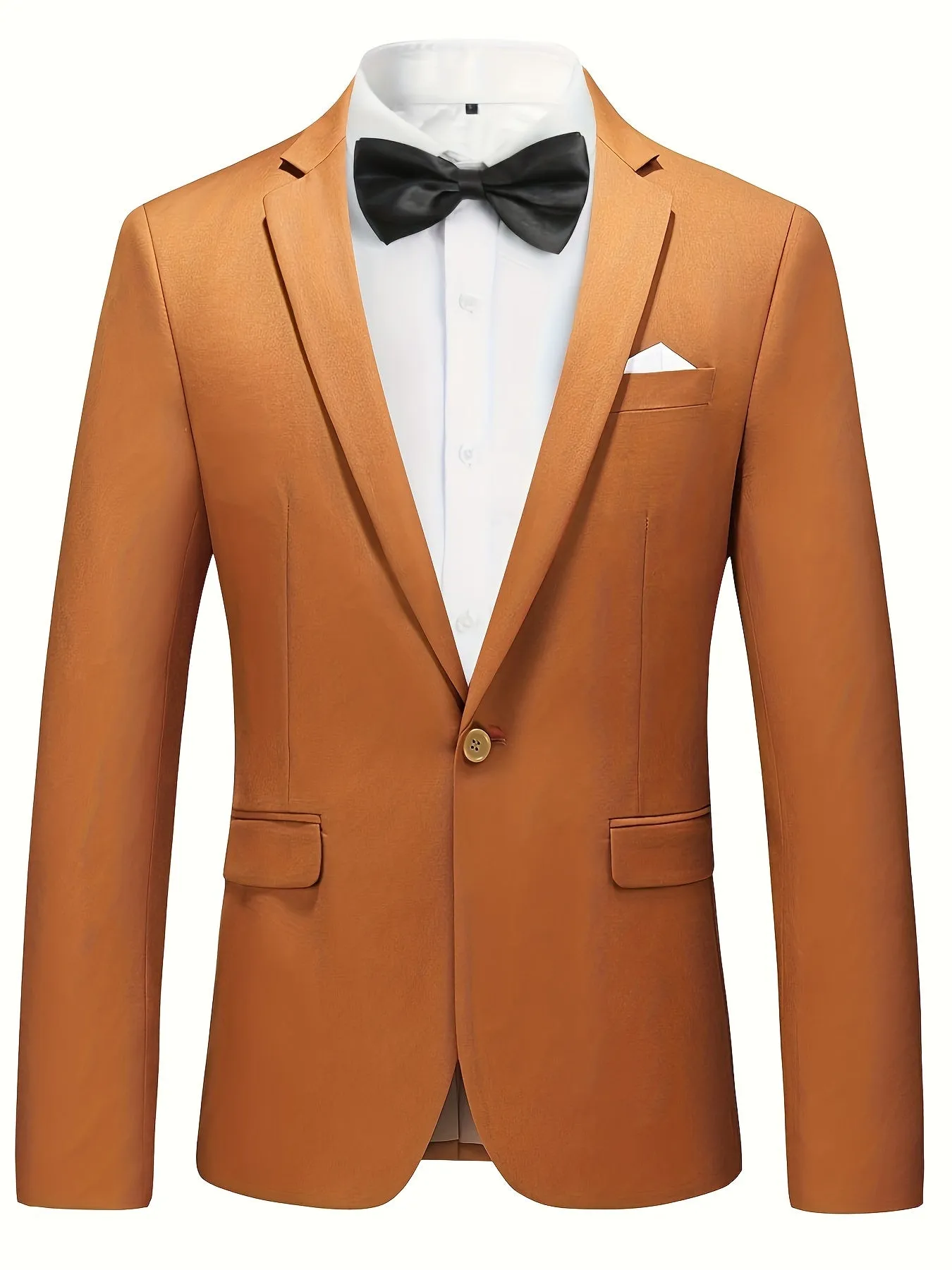 Men's High resistance to breakage Lapel Collar Suit Coat