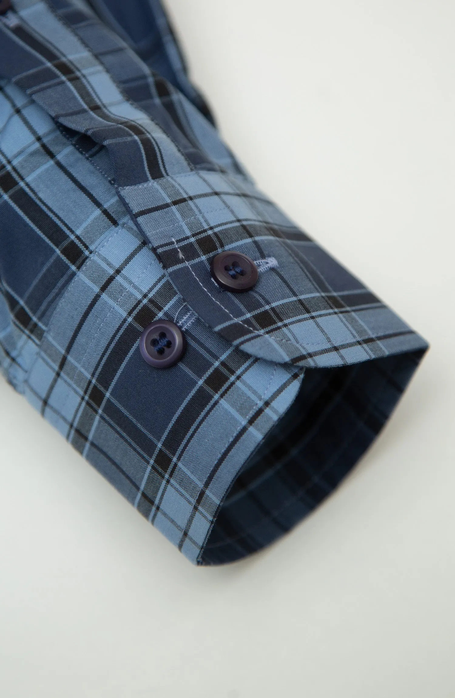 Navy Stripes Formal Shirt