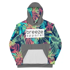 'Neotropical' unisex hoodie (gray)