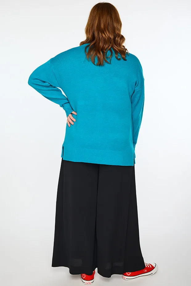 Nola Teal Cardi
