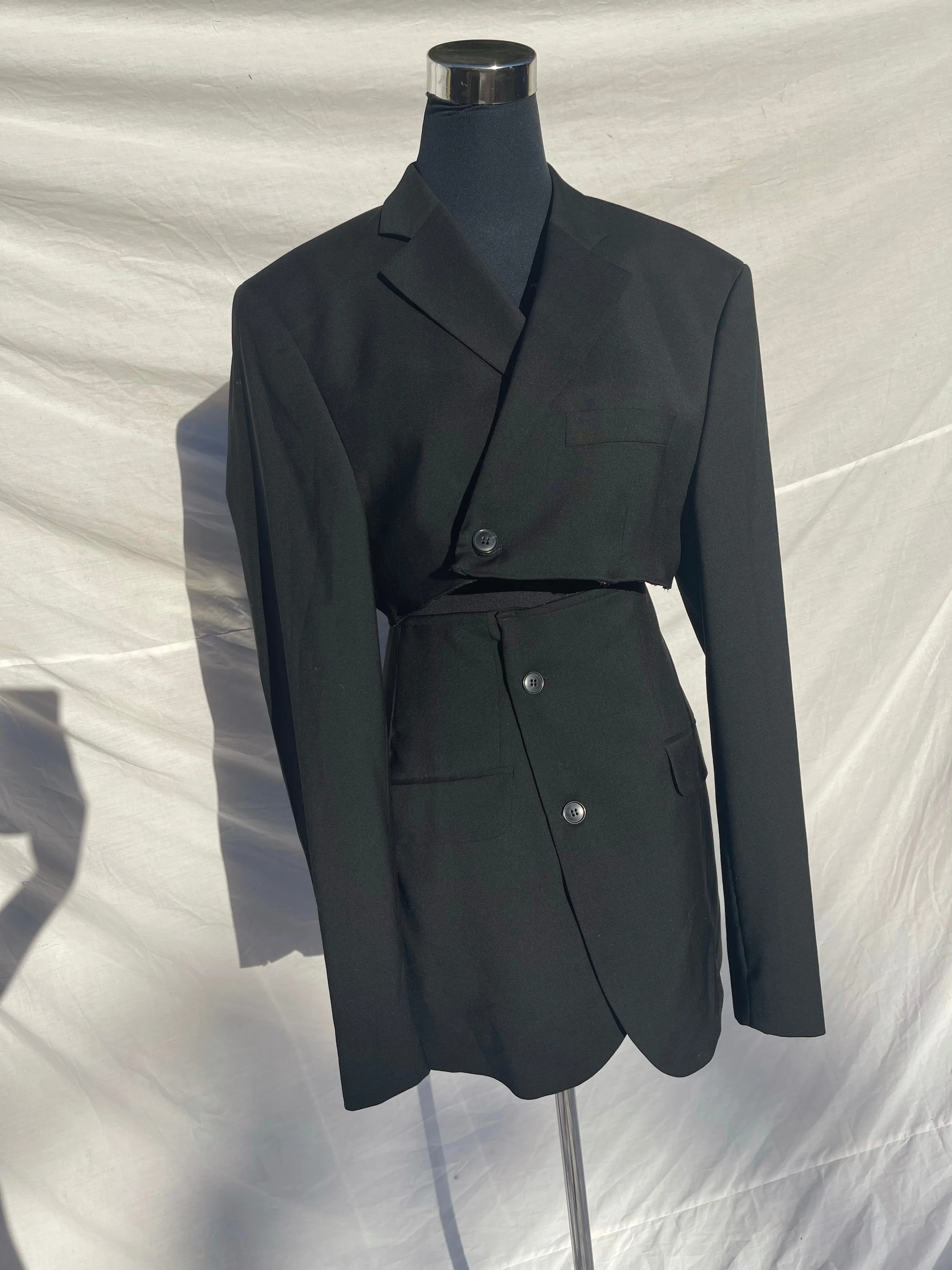 PRE ORDER: Black Reworked Suits (Available in sizes 28-40)