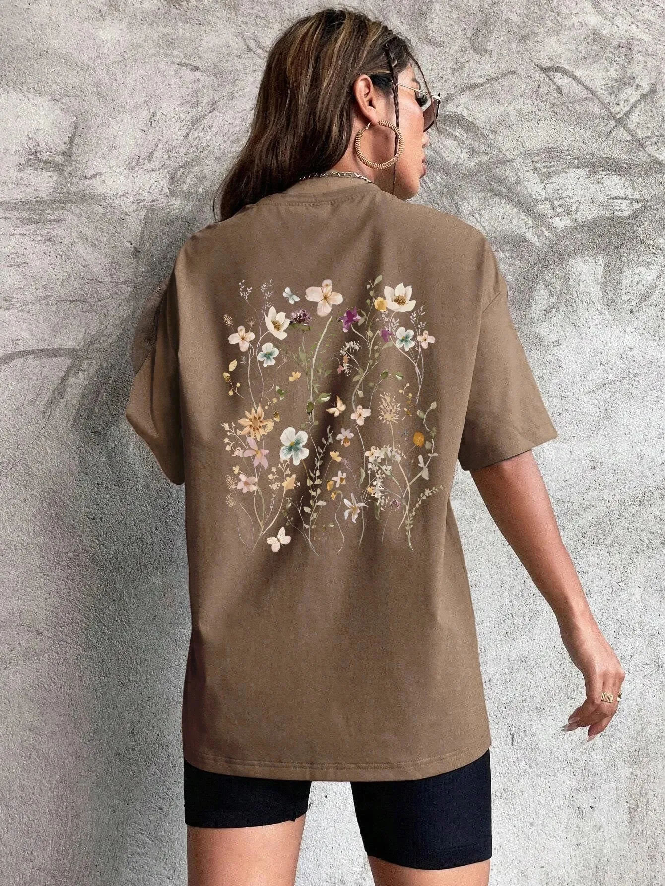 Print Cotton Women T-Shirts