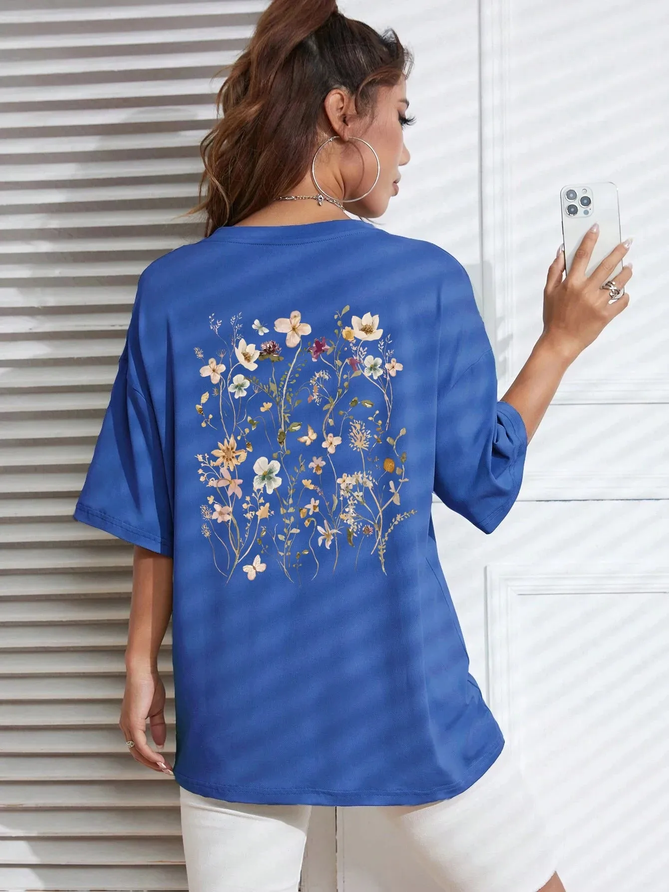 Print Cotton Women T-Shirts