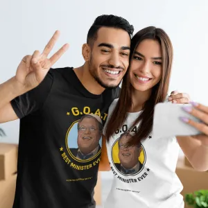 "The Goat" Black T-shirt for Men